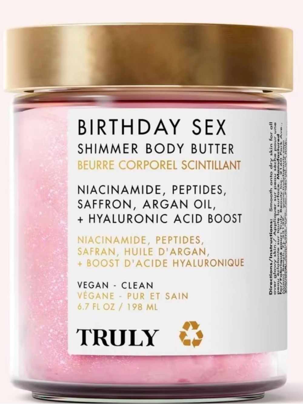 TRULY Birthday Sex Shimmer Body Butter